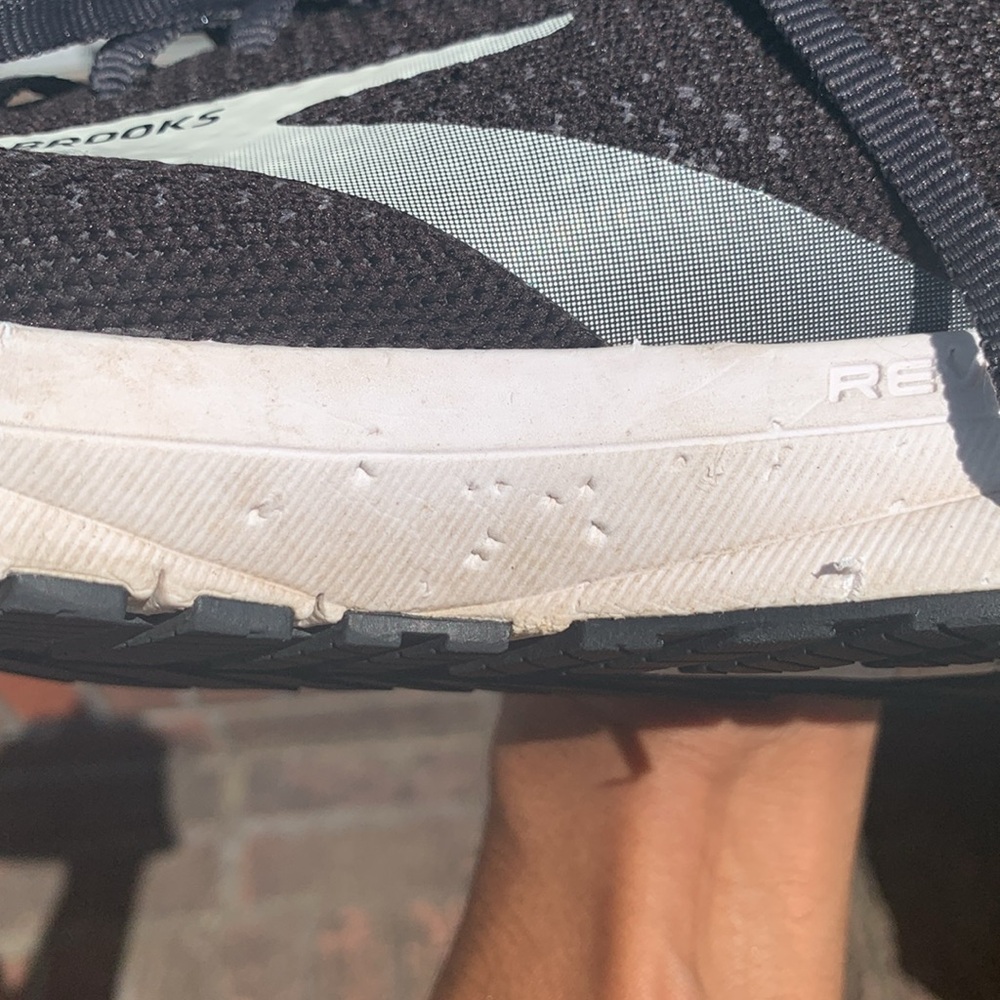 Womens Revel 4.0 Charcoal Black & White Running Athleasure Training Sz 6.5 - Picture 15 of 15